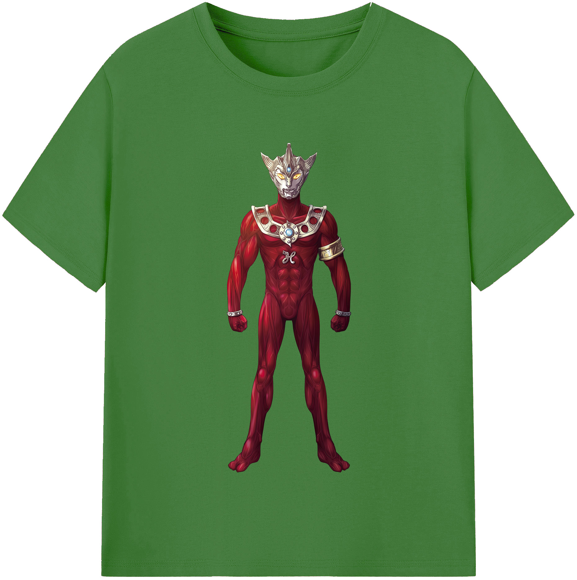 （画像用） ウルトラマン Ultraman レディースカジュアルプリントTシャツ（綿100％）